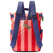roka-canfield-b-small-recycled-canvas-backpack---circus-print-redpink-35903097