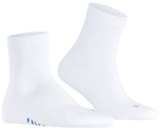 Falke Run Rib Short Socks - White