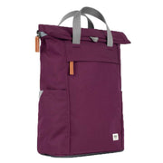 roka-finchley-a-medium-recycled-canvas-backpack---cherry-lacquer-burgundy-34462161