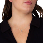 Beginnings A Initial Pendant - Silver