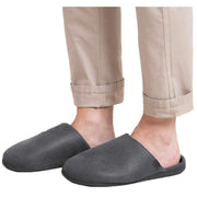 isotoner-square-patterned-smart-mule-slippers---grey-34523229