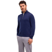 falke-pure-cashmere-half-zip-sweater---space-blue-35072872