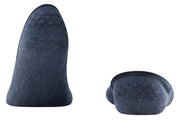 Falke Step Medium Cut No Show Socks - Navy Blue Mel
