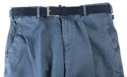 BRUHL Montana Micro Structure Chinos - Blue