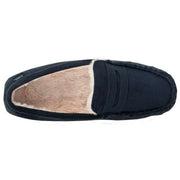 totes-toasties-suedette-moccasin-slippers---navy-34474092