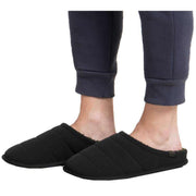 isotoner-sport-quilted-mule-slippers---black-34523247