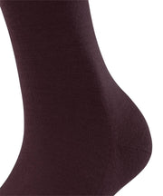 Falke Softmerino Knee High Socks - Burgundy