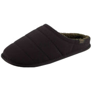 isotoner-sport-quilted-mule-slippers---black-34523243