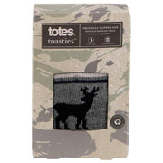 totes-toasties-novelty-original-slipper-socks---stag-black-34474030