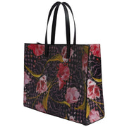 ted-baker-tulah-floral-check-extra-large-icon-tote-bag---black-34433450