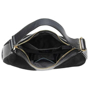 elie-beaumont-suede-cresent-shoulder-handbag---black-35928273