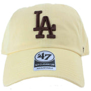47-brand-mlb-los-angeles-dodgers-clean-up-cap---butter-yellow-34432484