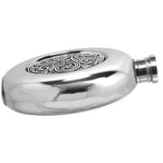 english-pewter-company-6oz-round-celtic-disk-flask---silver-34472375