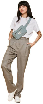 Hindbag Harry Rectangular Bum Bag - Sage Blue