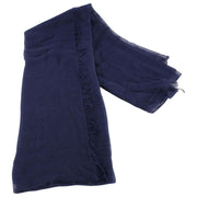Bassin and Brown Aeolus Large Plain Scarf  - Blue