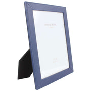 Byron and Brown Florence Slim Classic Leather Photo Frame 10x8 - Blue