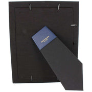 Byron and Brown Florence Slim Classic Leather Photo Frame 10x8 - Blue