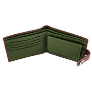 Dents Eden Security Billfold Wallet - English Tan/Olive