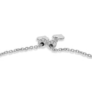 KJ Beckett Tree of Life Adjustable Bracelet - Silver