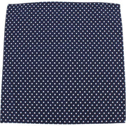Knightsbridge Neckwear Polka Dot Pocket Square - Navy/Blue