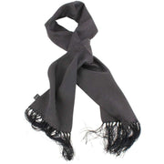 Knightsbridge Neckwear Pin Dot Silk Scarf - Black