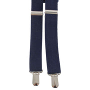 Knightsbridge Neckwear Clip on Braces - Navy