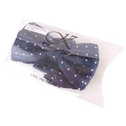 Knightsbridge Neckwear Spots Silk Bow Tie - Navy/White