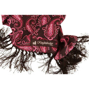 Knightsbridge Neckwear Paisley Aviator Silk Scarf - Purple