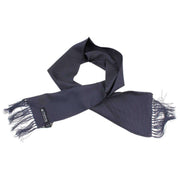 Knightsbridge Neckwear Pin Dot Dress Scarf - Navy