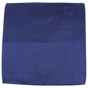 Knightsbridge Neckwear Ribbed Silk Pocket Square - Navy