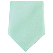 Knightsbridge Neckwear Slim Polyester Tie - Mint Green