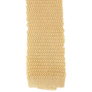 Knightsbridge Neckwear Knitted Tie - Cream