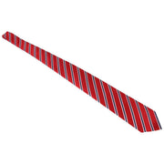 David Van Hagen Regimental Striped Tie - Red/Navy/White