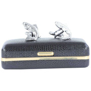 David Van Hagen Salmon Cufflinks - Silver