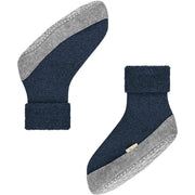 Falke Cosy Shoe Slipper Socks - Marine Mel