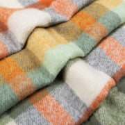 dents-plaid-check-blanket-scarf---olive-greenorange-34492576