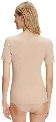 Falke Daily Climate Control T-Shirt - Camel Beige
