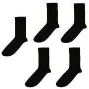 bassin-and-brown-bamboo-five-pack-socks---black-35060033