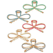 zelly-5-assorted-large-enamel-bow-hair-claw-clips---gold-34429099