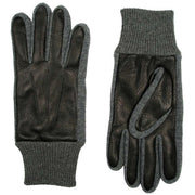 dents-harrogate-knitted-cuff-leather-gloves---black-34490410