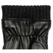dents-skipton-knitted-cuff-stitch-detail-leather-gloves---black-34490445