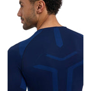 falke-warm-long-sleeved-tight-fit-shirt---space-blue-35931781