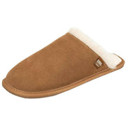 isotoner-real-suede-mule-slippers---tan-34523183