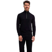 falke-pure-cashmere-half-zip-sweater---black-35072860