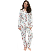 cyberjammies-blaze-snowman-printed-pyjama-set---whitered-34514543