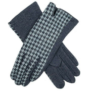 dents-touchscreen-dogtooth-design-gloves---navy-34478065