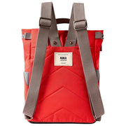 roka-finchley-a-small-recycled-canvas-backpack---scarlet-red-35910075
