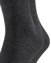 Falke Happy 2 Pack Socks - Anthra Mel Grey