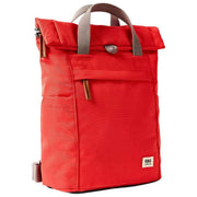 roka-finchley-a-small-recycled-canvas-backpack---scarlet-red-35910076