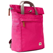 roka-finchley-a-small-recycled-canvas-backpack---granita-red-35910034